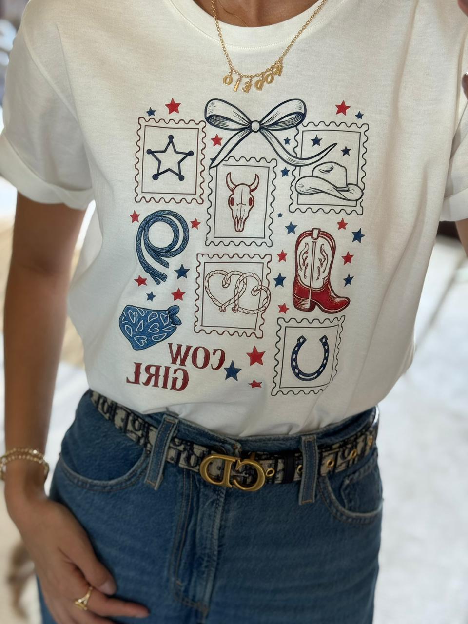 T-shirt Cowgirl