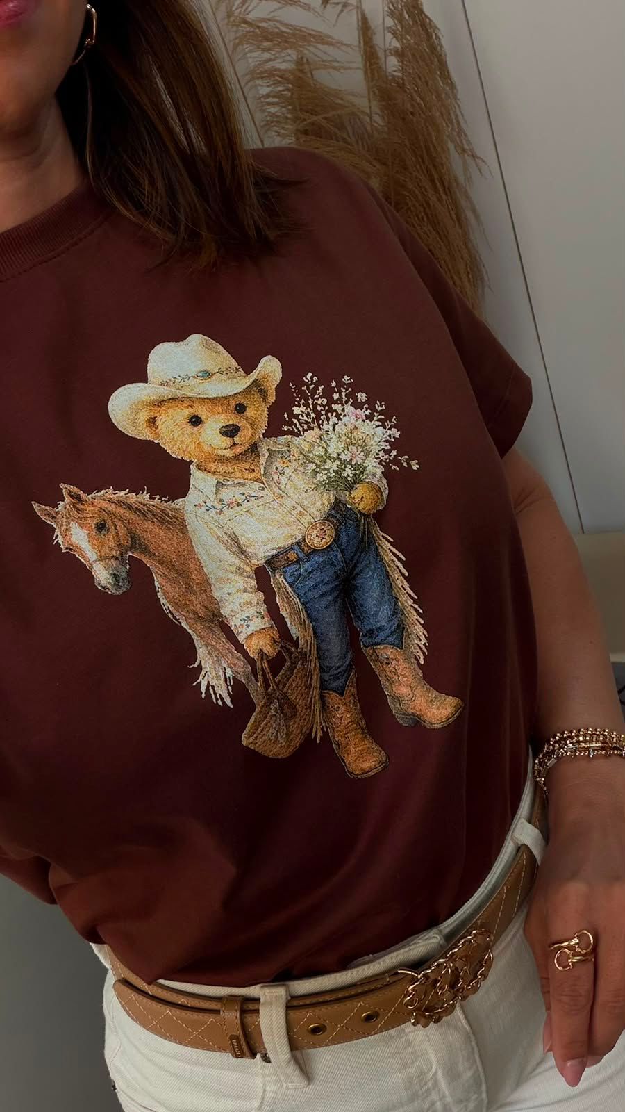 T-shirt Ursinho Country