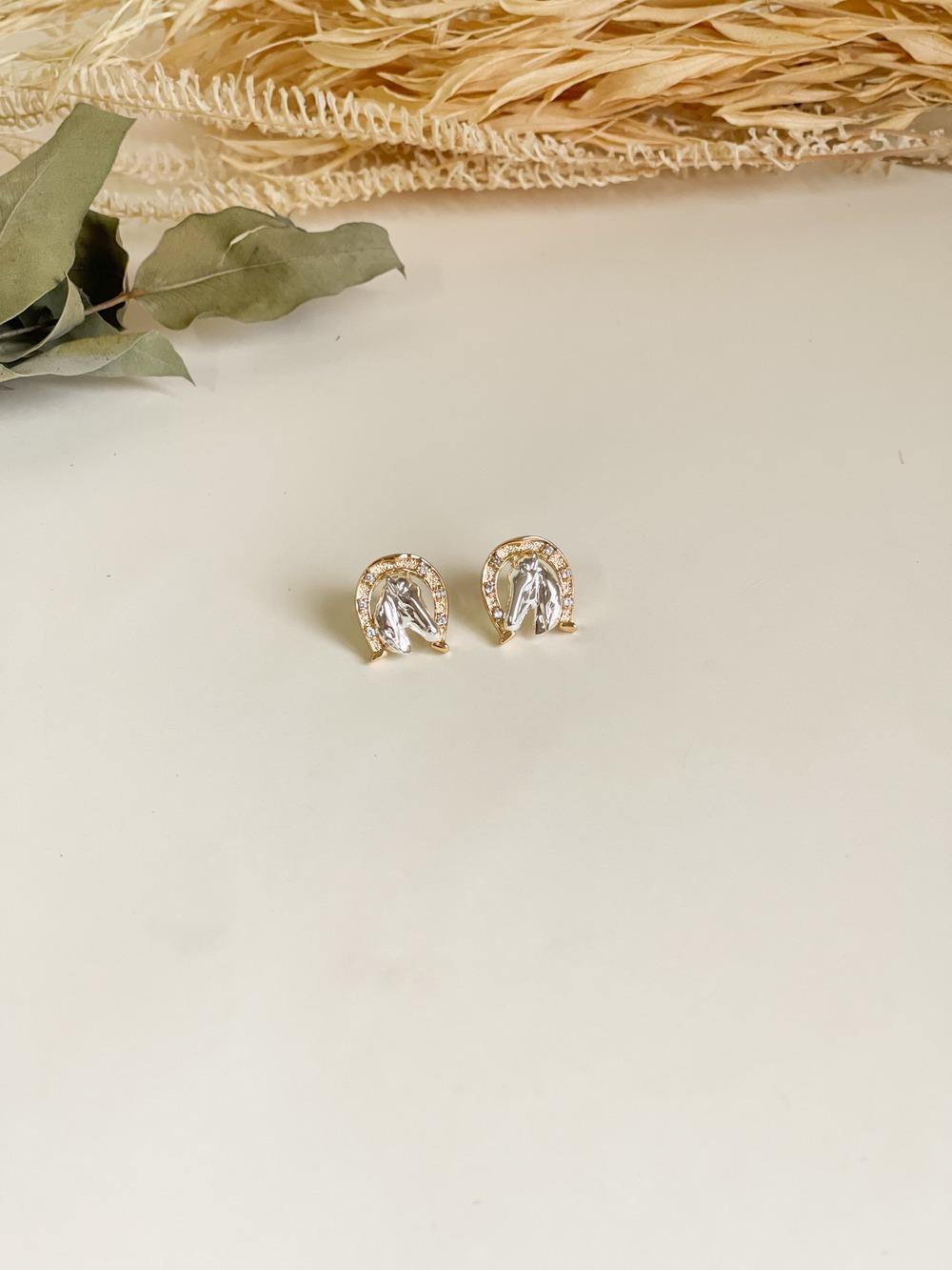 Brinco Ferradura-Cavalo